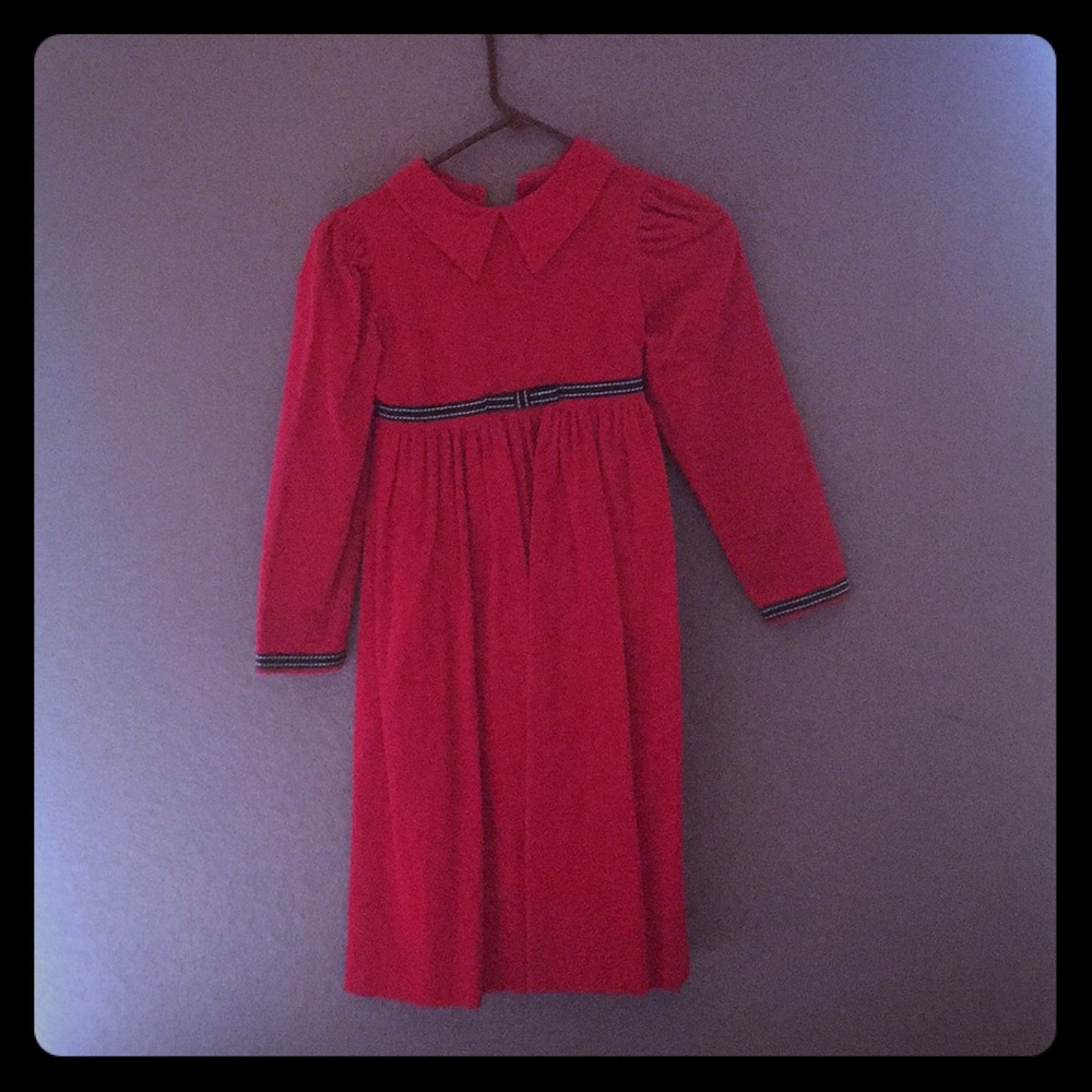 Cottontail Original Child’s Red Party dress